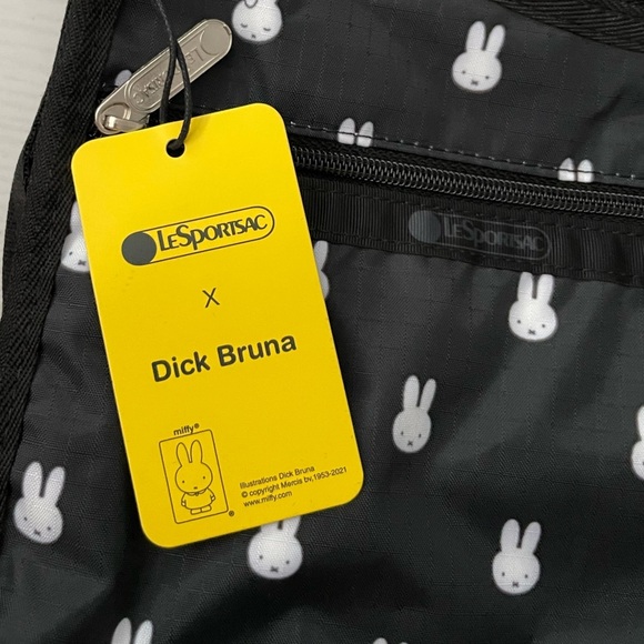 LeSportsac 7520 CLASSIC HOBO Miffy and Dan Shoulder Bag and Pouch Set - Picture 6 of 14